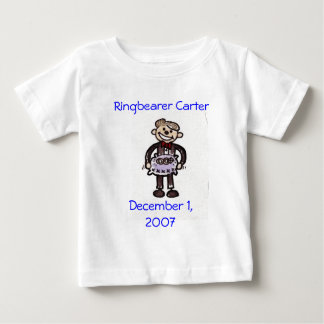 scan0014, Ringbearer EvanDecember 1, 2007 Baby T-Shirt