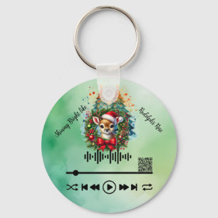 Scan for,  Rudolph's Nose KeyChain