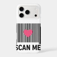Scan Me – Creative Barcode with Heart Design