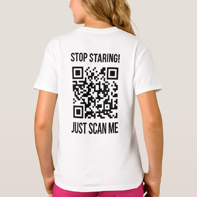 Scan Me: Do What Makes Your Soul Happy T-Shirt (Back)
