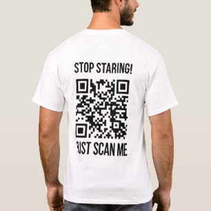 Scan Me QR Code: Create Your Future T-Shirt