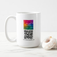 Scan Me QR Code Upload Logo Modern Promotional