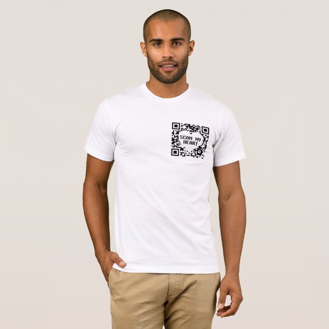 Scan my Heart T-Shirt (Front Full)