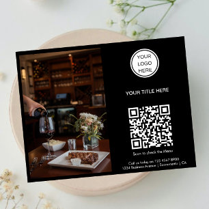Scan QR Code l Business Logo Promotional Photo Flyer