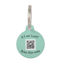 Scan QR code lost found me code pet 