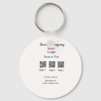 Scan to pay business logo Q R code social media
