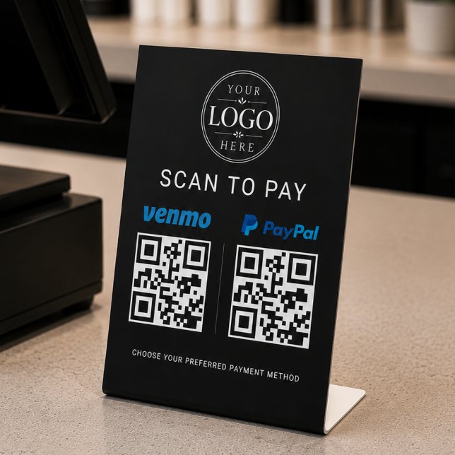 Scan To Pay QR Code Business Sign (Creator Uploaded)
