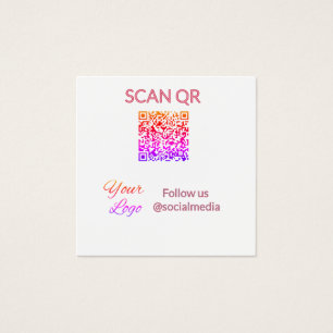 Scan to view menu resturant hotel QR Add logo text