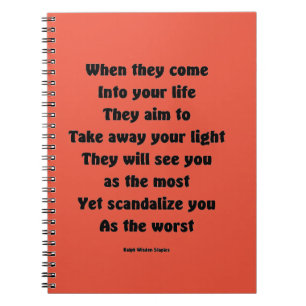 Scandalise you as the worst spiral notebook