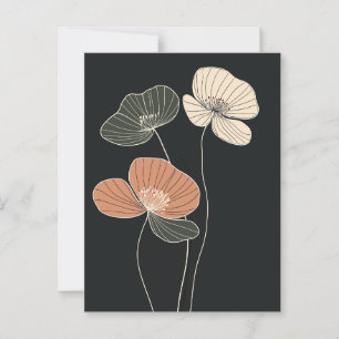 Scandi Bloom No.306 Postcard