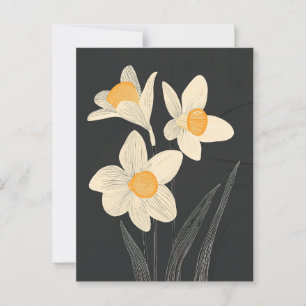 Scandi Bloom No.307 Postcard