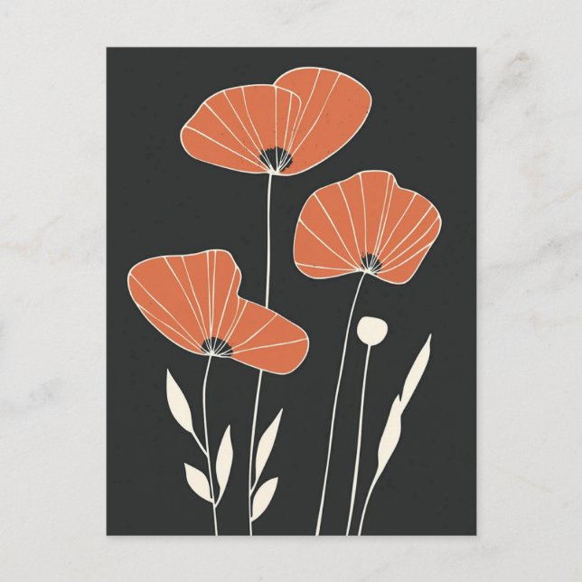 Scandi Bloom No.311 Postcard (Front)