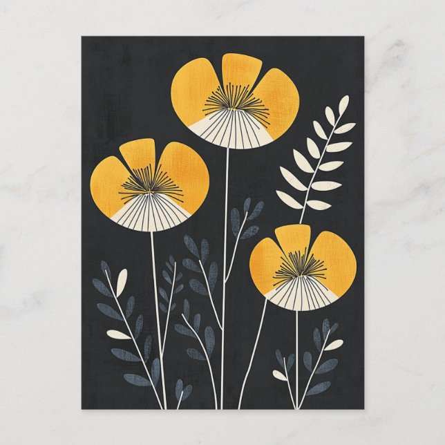 Scandi Bloom No.314 Postcard (Front)