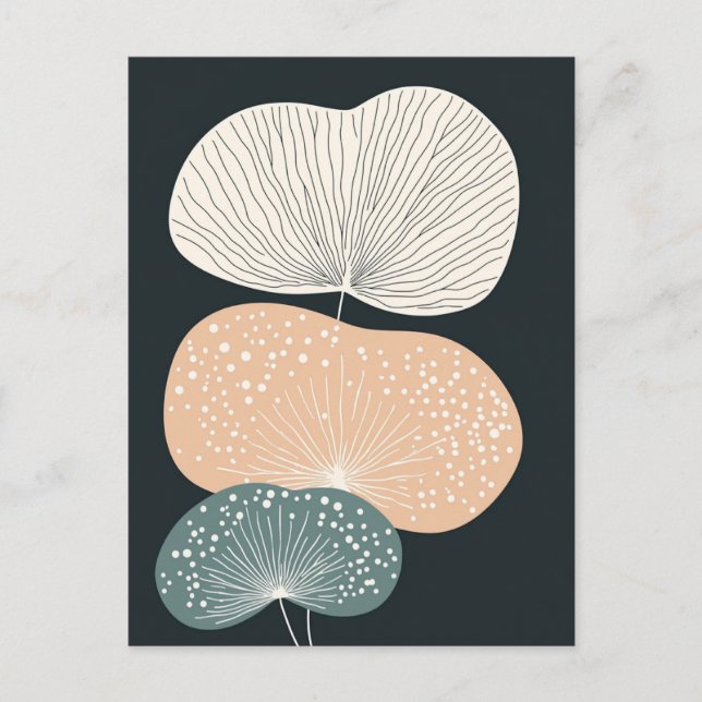 Scandi Bloom No.317 Postcard (Front)