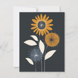 Scandi Bloom No.321 Postcard