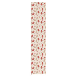 Scandi Christmas Forest Short Table Runner