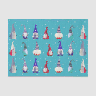 Scandi Gnomes Christmas #2 Tissue Paper