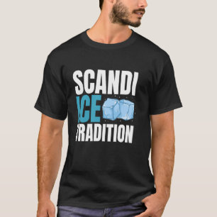 Scandi Ice Tradtion Ice Bath Cold Plunge T-Shirt