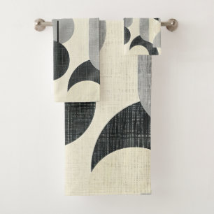 Scandi Motif No.2    Bath Towel Set
