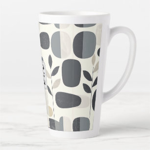 Scandi Motif No.3    Latte Mug