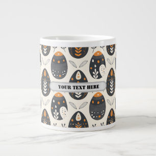 Scandi Motif No.6 Large Coffee Mug