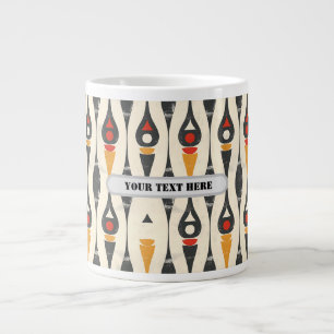 Scandi Motif No.8 Large Coffee Mug