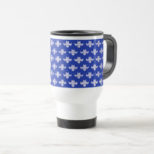 SCANDIA BLUE KNIT Travel Mug