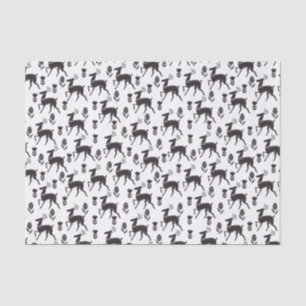 Scandia Folk Art Deer Tissue Paper