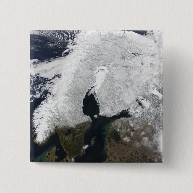 Scandinavia 15 Cm Square Badge (Front)