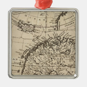 Scandinavia 4 metal tree decoration