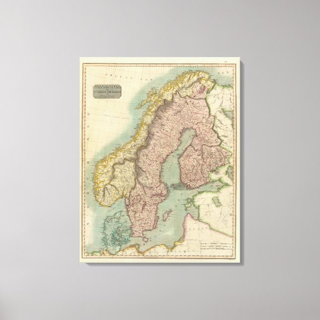 Scandinavia Canvas Print (Front)