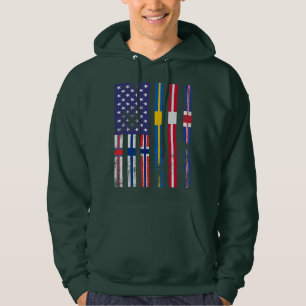 Scandinavia flag, Flags of the Nordic Countries te Hoodie