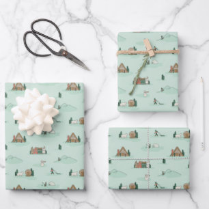 Scandinavia Inspired Wrapping Paper