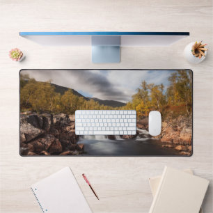 Scandinavia Landsape Photo Desk Mat