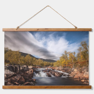Scandinavia Landsape Photo Hanging Tapestry
