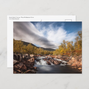 Scandinavia Landscape Photo Postcard
