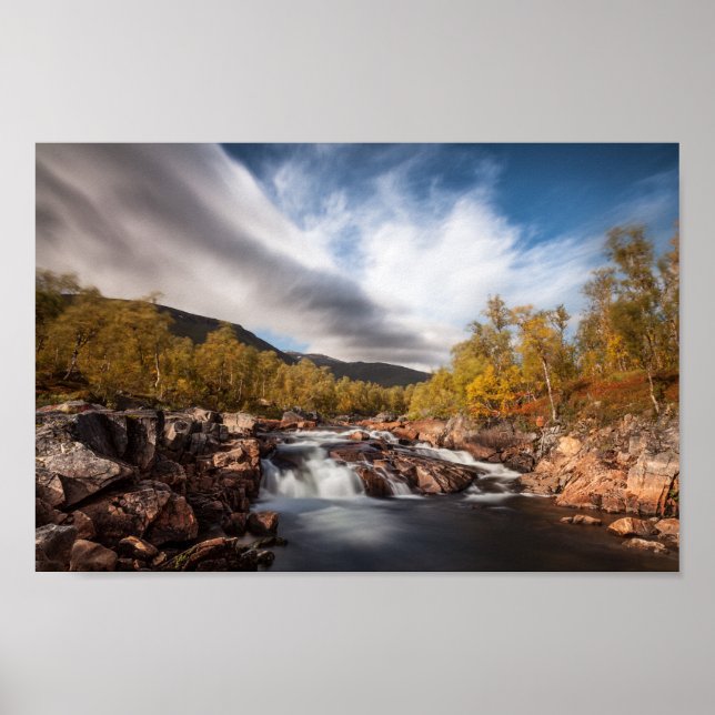 Scandinavia Landscape Photo Poster (Front)