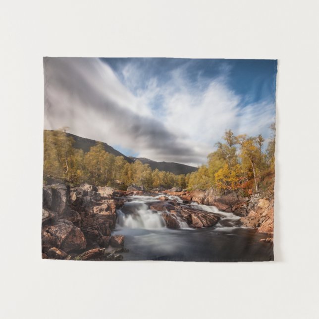 Scandinavia Landscape Photo Tapestry (Front (Horizontal))