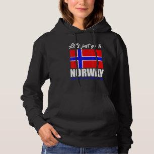 Scandinavia Norwegian Flag Nordic Country Norway Hoodie