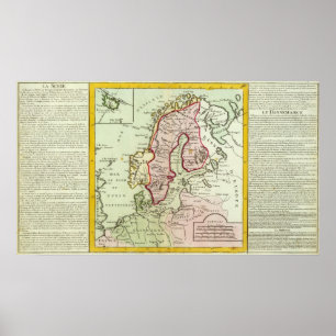 Scandinavia, Sweden, Denmark Poster