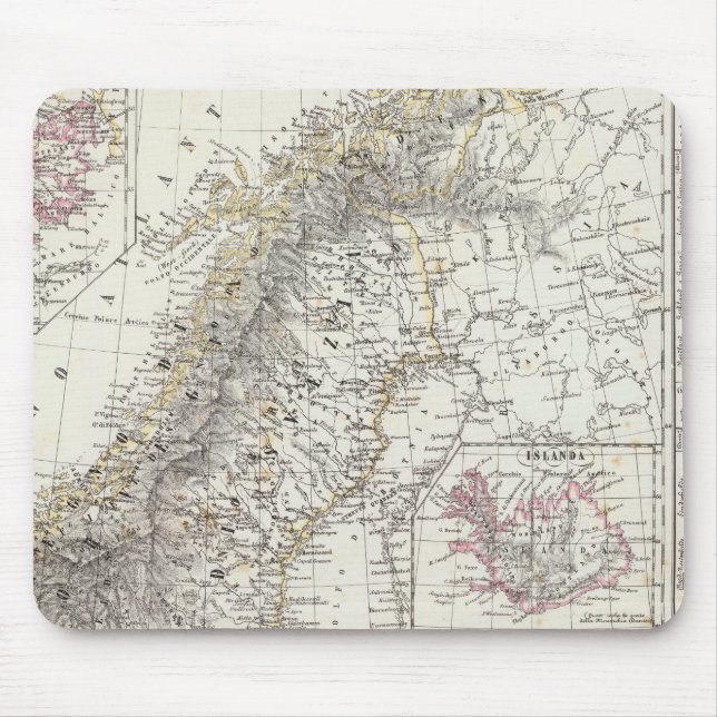 Scandinavia, Sweden, Norway Mouse Pad (Front)
