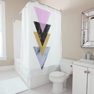 Scandinavian Abstract No. 885 Shower Curtain