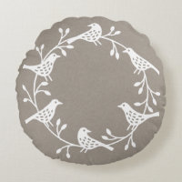 Scandinavian Birds with Rosehips Wreath