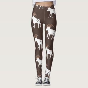 Scandinavian Chic: Vintage Seamless Patterns Leggings