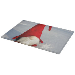 Scandinavian Christmas Gnome Cutting Board
