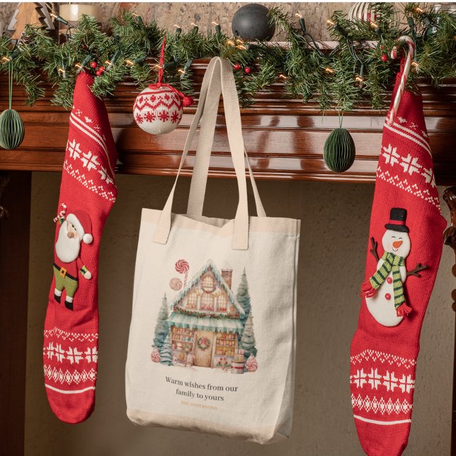 Scandinavian Christmas Magic Tote Bag (Creator Uploaded)