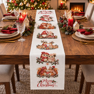 Scandinavian Christmas Party for Couples Nordic Ho Long Table Runner