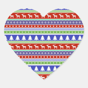 scandinavian christmas stickers