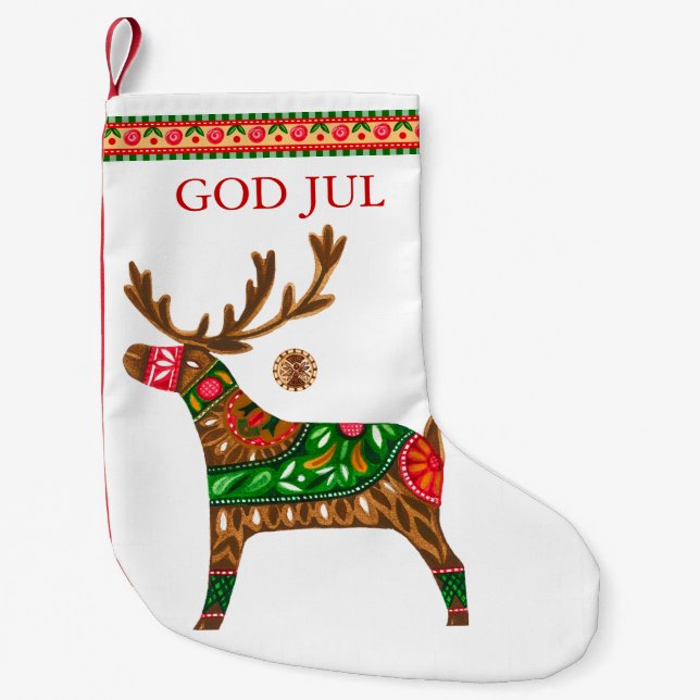 Scandinavian Christmas Stocking (Front)