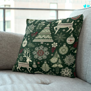 Scandinavian Christmas Time Cushion